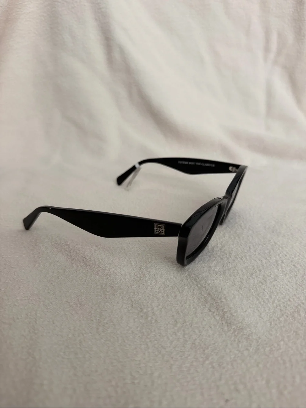 TOTEME Black Classic Sunglasses